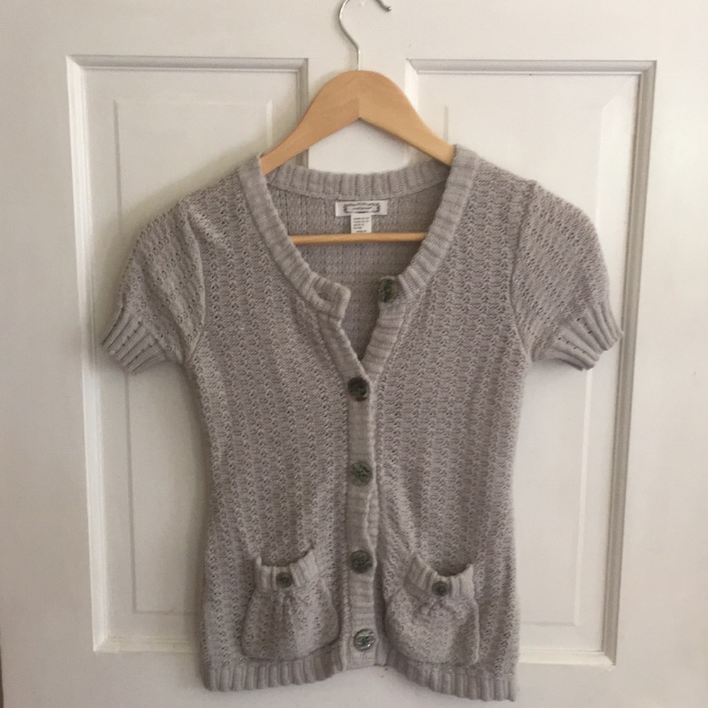 Kids Gray Cardigan